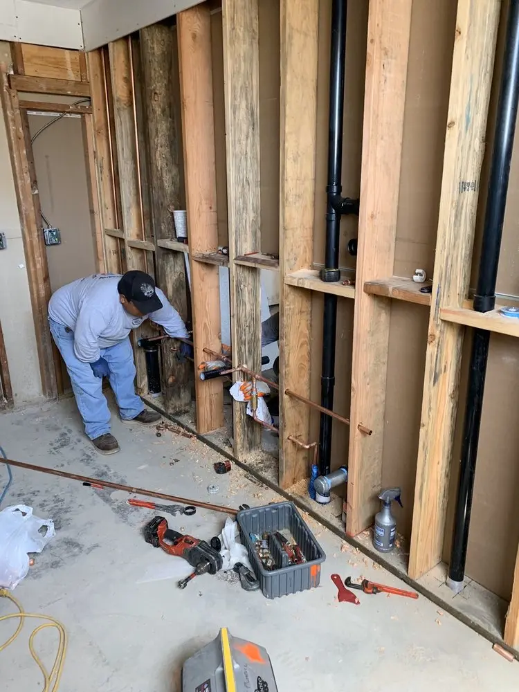 Commercial rough-in plumbing for Commercial Plumbing in Umatilla